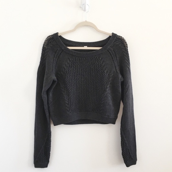 lululemon athletica Sweaters - Lululemon Be Present Gray Cotton Sweater Pullover